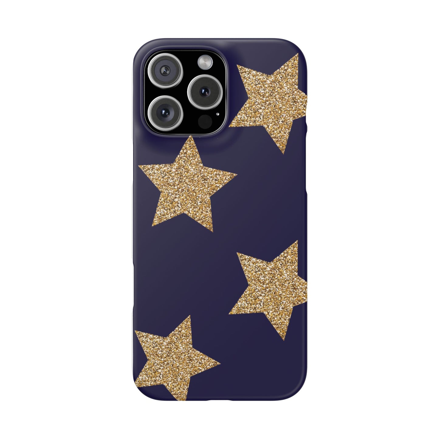 Glitter Star Phone Case – Cute & Stylish Cover, Gift for Her