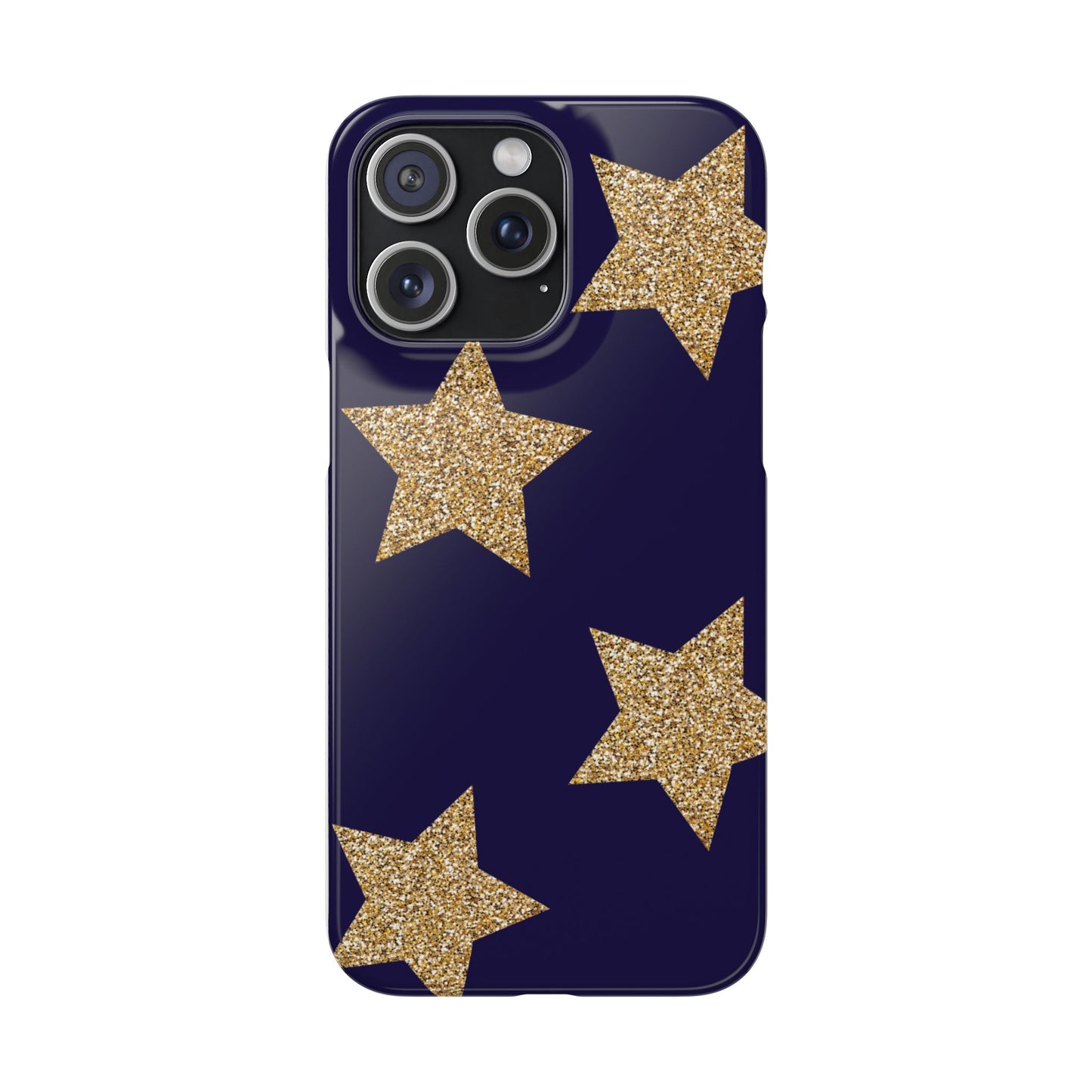 Glitter Star Phone Case – Cute & Stylish Cover, Gift for Her