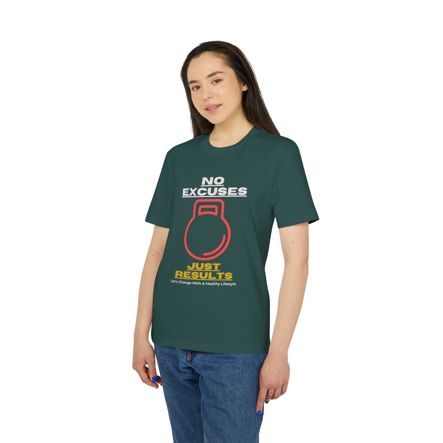Motivational Workout T-Shirt | Unisex Gym Apparel | No Excuses Just Results