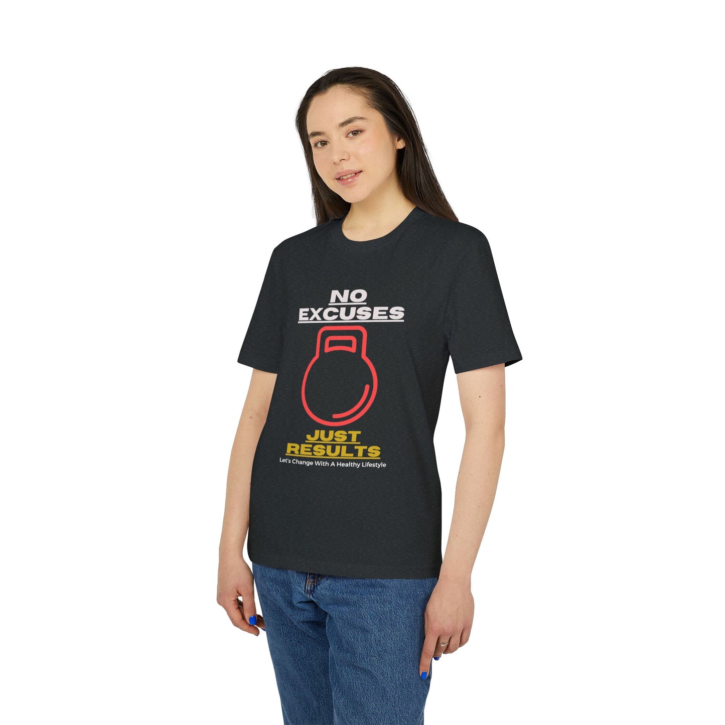 Motivational Workout T-Shirt | Unisex Gym Apparel | No Excuses Just Results