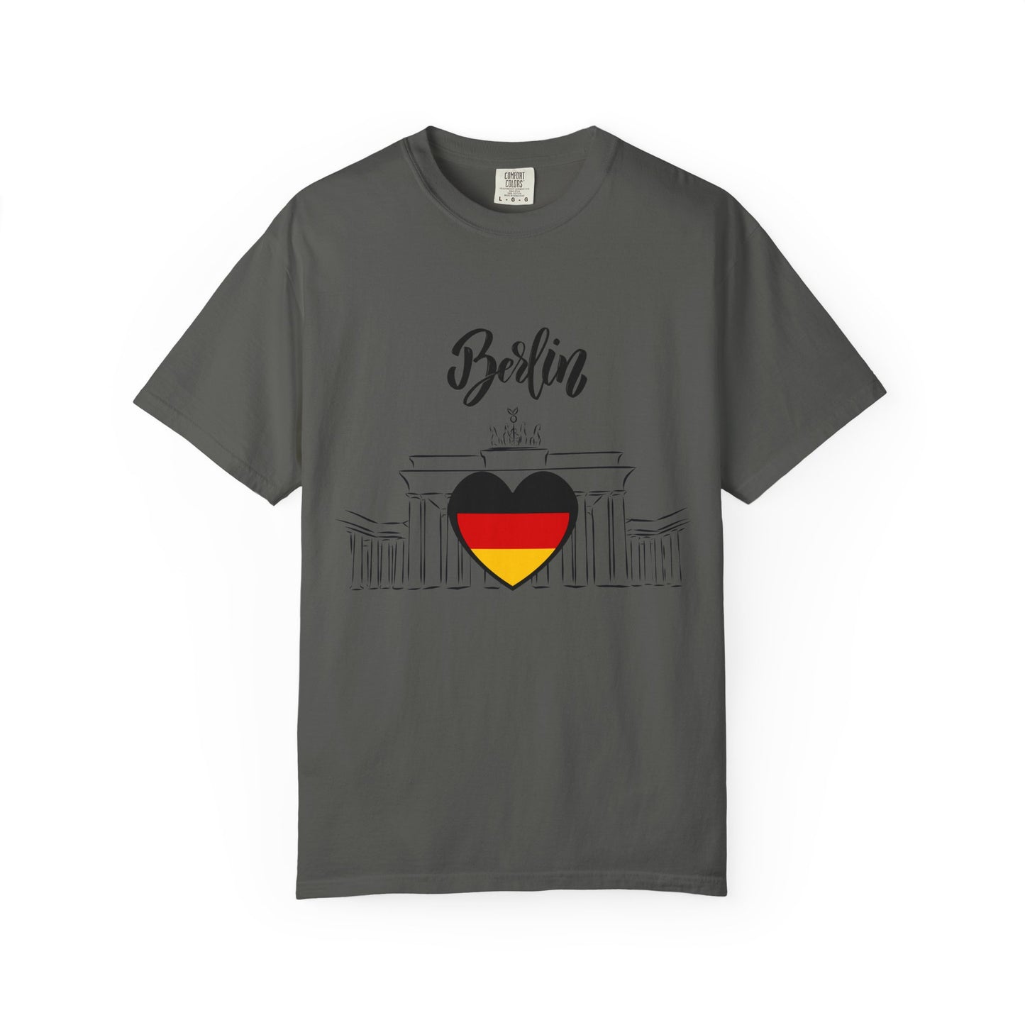 Berlin Love Unisex Graphic Tee – Travel Souvenir & Gift for Germany Lovers