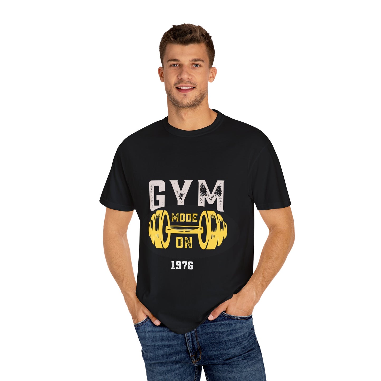 Gym Mode On T-Shirt | Unisex Workout Tee | Fitness & Casual Wear