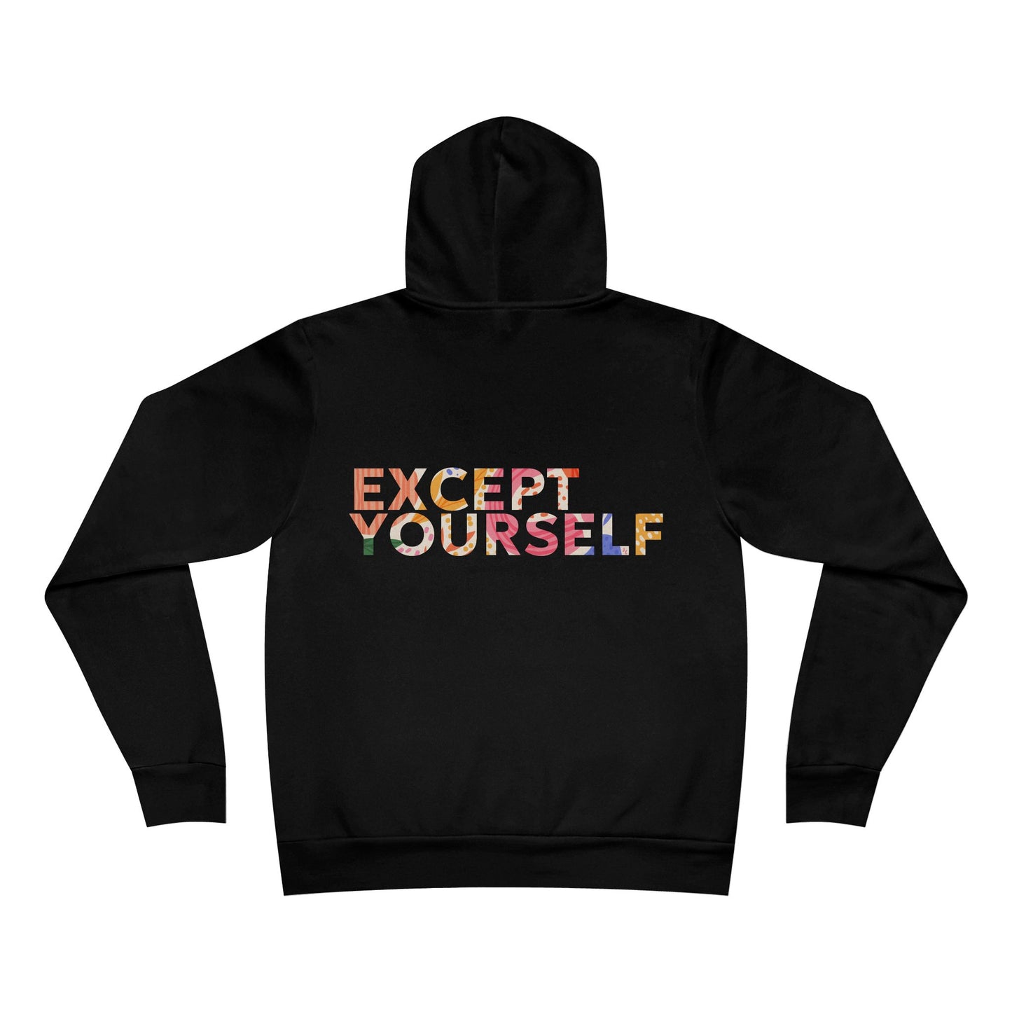 Colorful Trust No One Hoodie – Unisex Pullover, Streetwear Gift