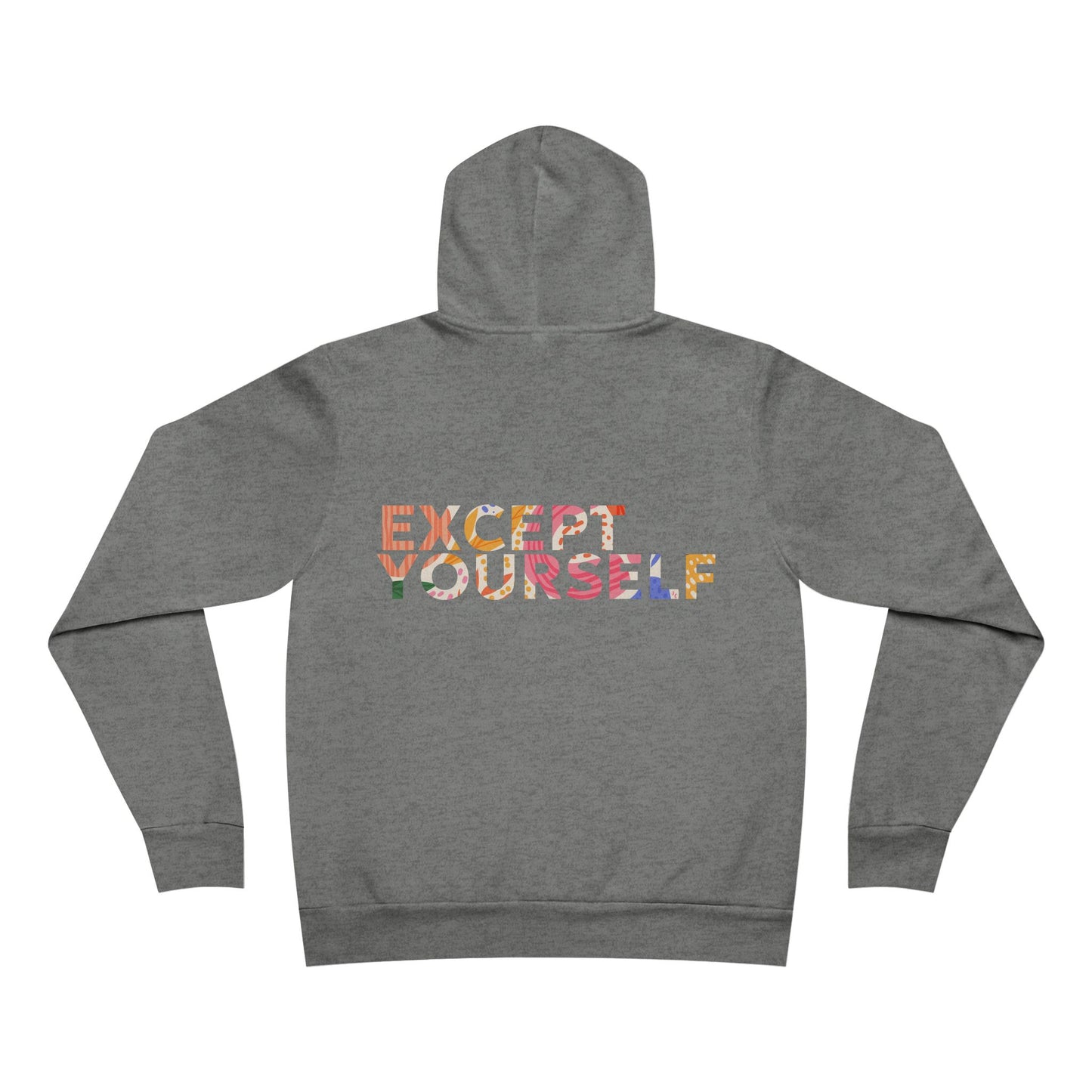 Colorful Trust No One Hoodie – Unisex Pullover, Streetwear Gift