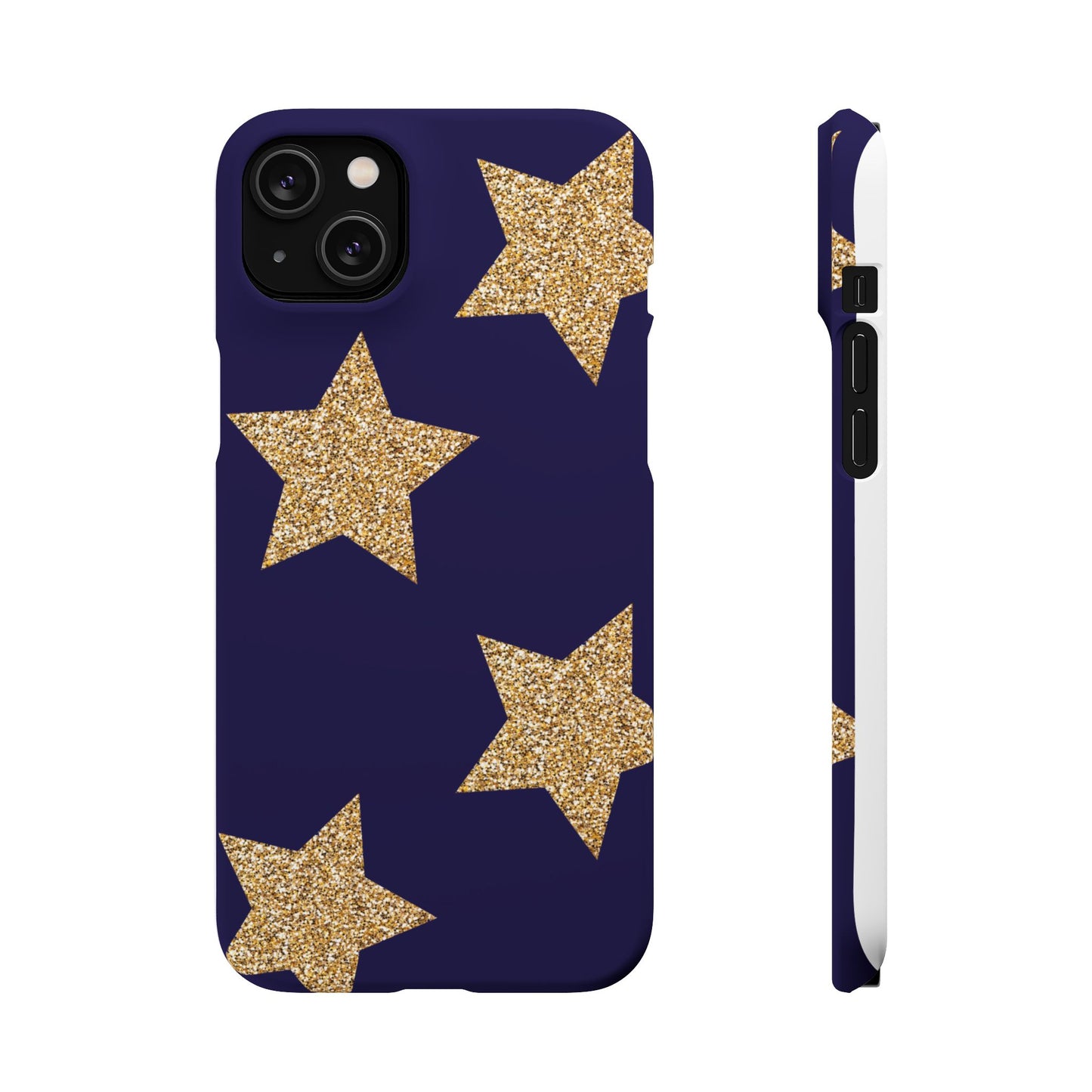 Glitter Star Phone Case – Cute & Stylish Cover, Gift for Her