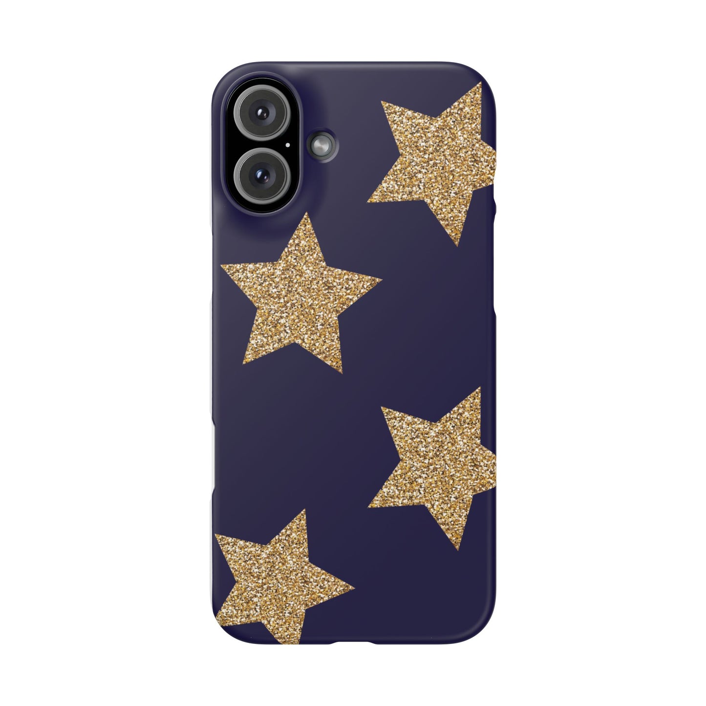 Glitter Star Phone Case – Cute & Stylish Cover, Gift for Her