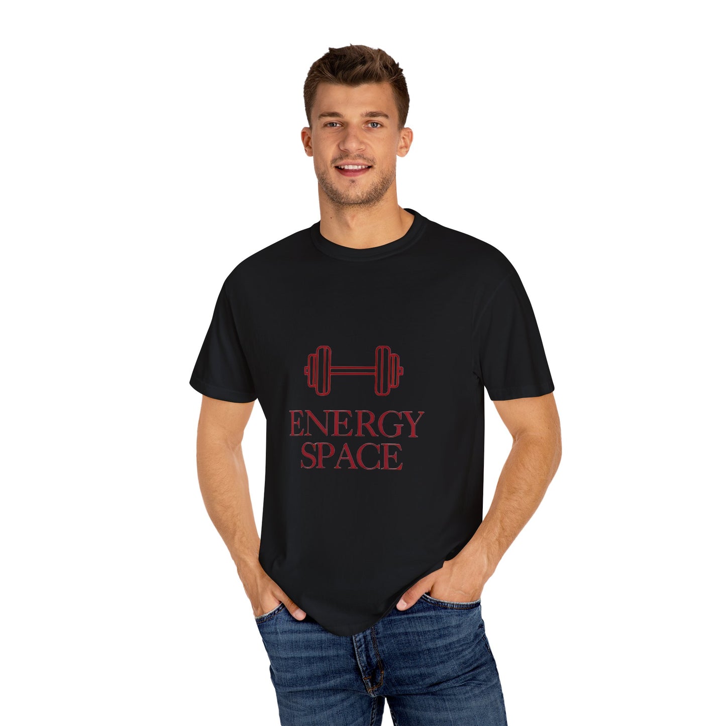 Energy Space Unisex T-Shirt | Workout & Casual Fitness Tee | Motivational Gift