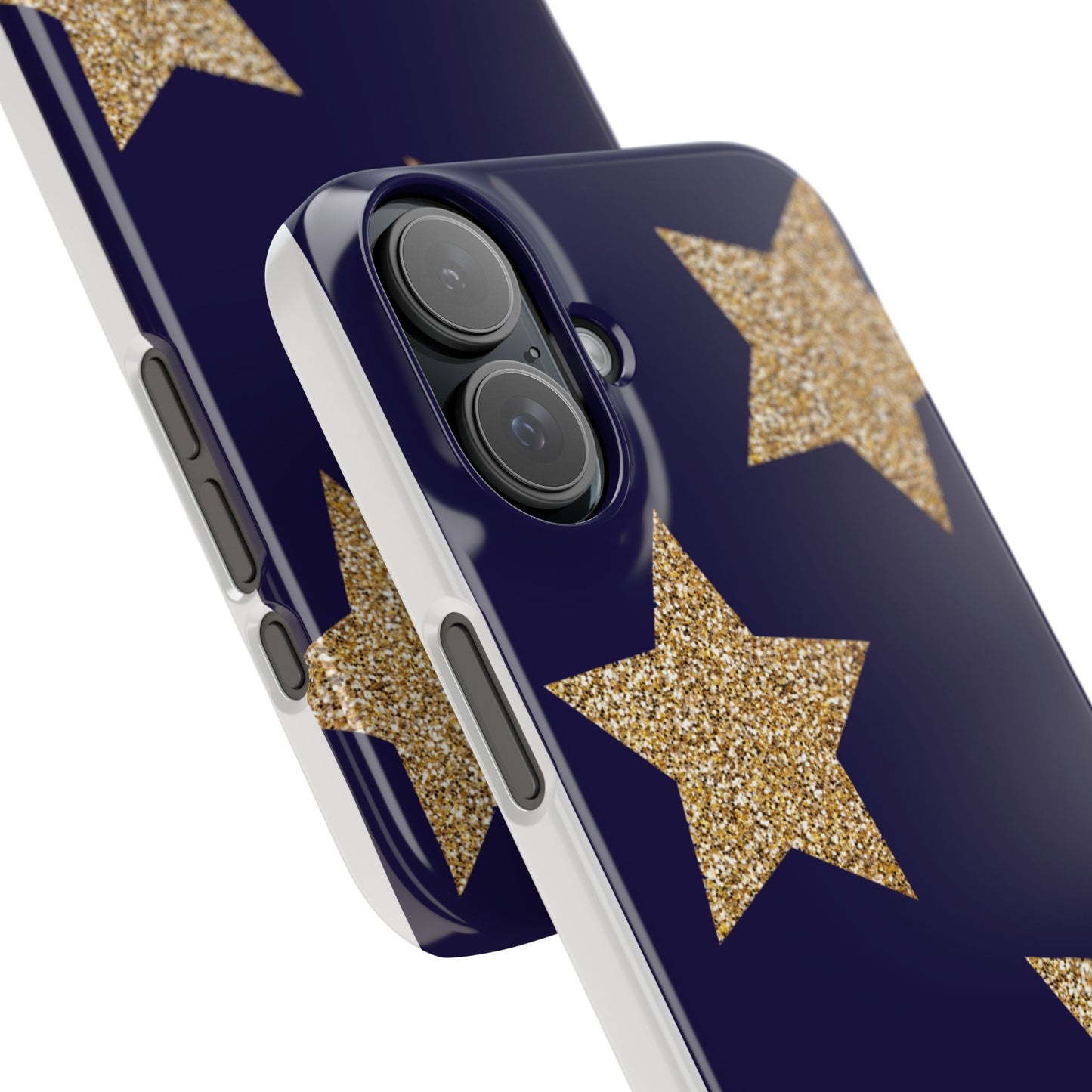 Glitter Star Phone Case – Cute & Stylish Cover, Gift for Her