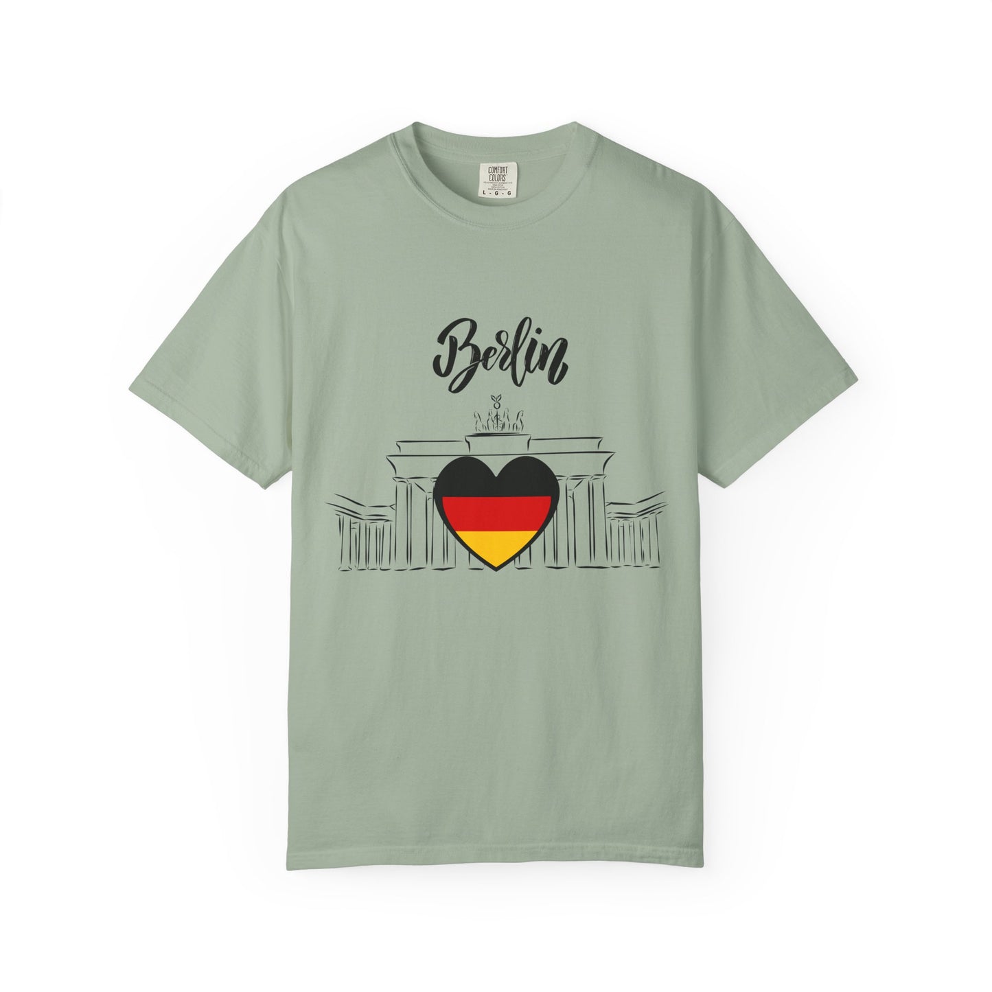 Berlin Love Unisex Graphic Tee – Travel Souvenir & Gift for Germany Lovers