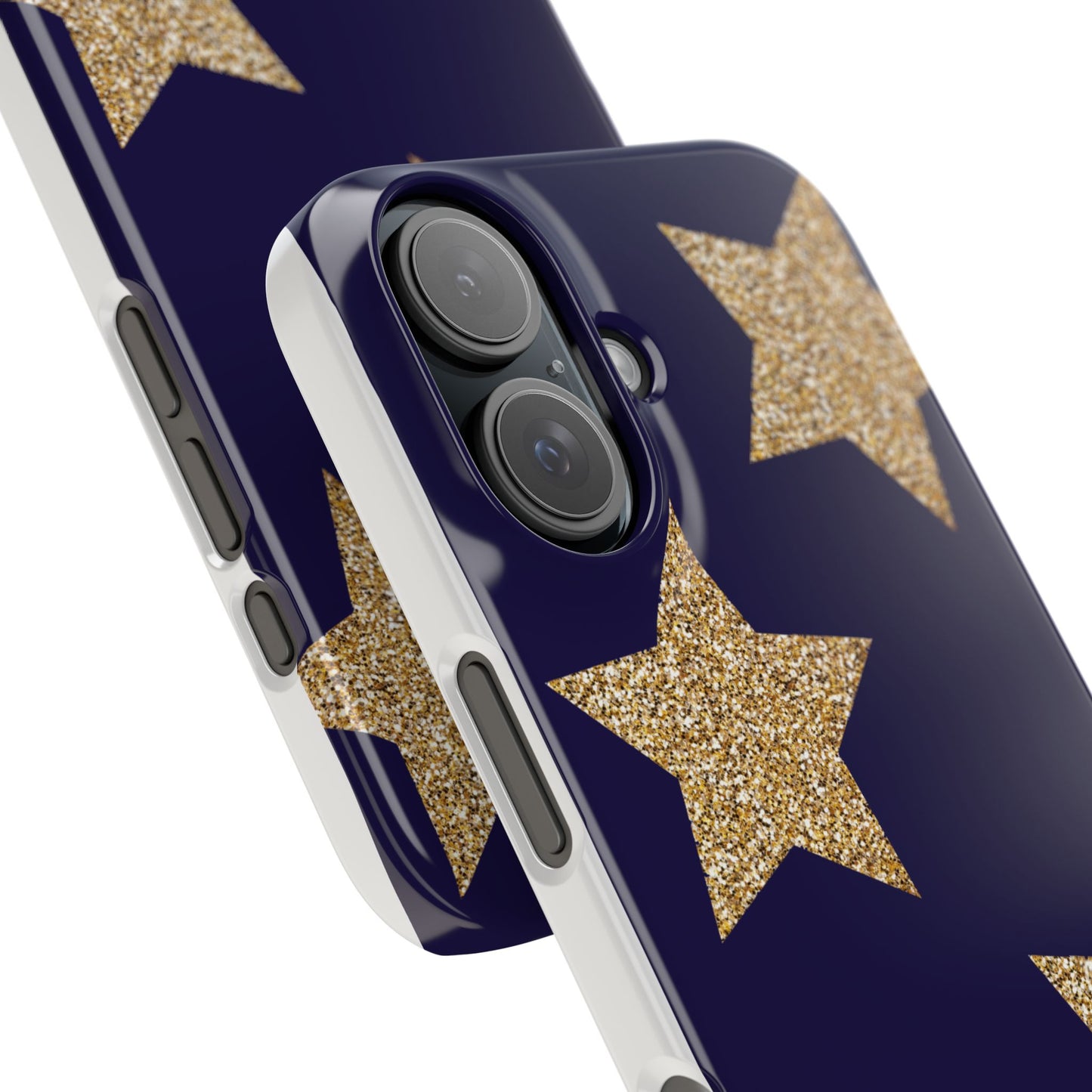 Glitter Star Phone Case – Cute & Stylish Cover, Gift for Her