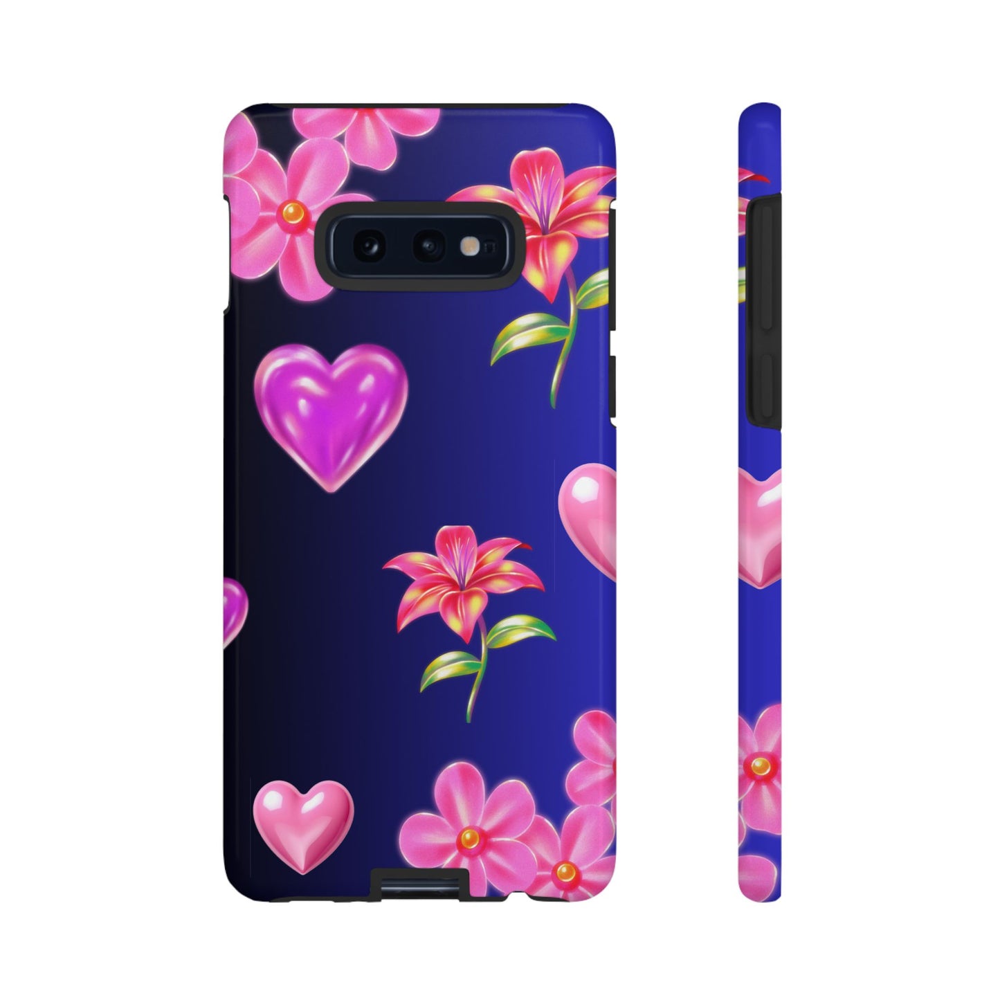 Flower Hearts Phone Case – Cute, Stylish & Protective Gift