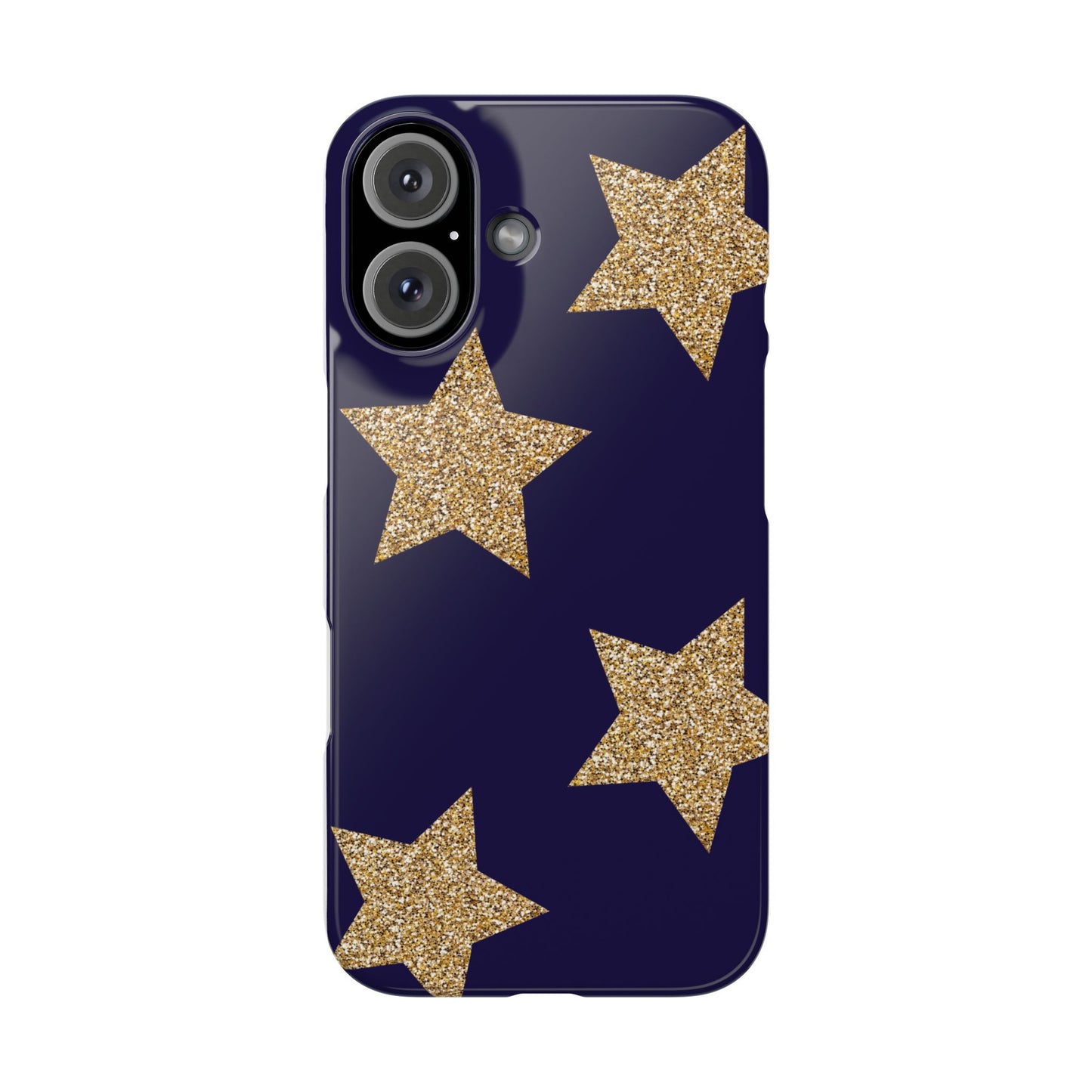 Glitter Star Phone Case – Cute & Stylish Cover, Gift for Her