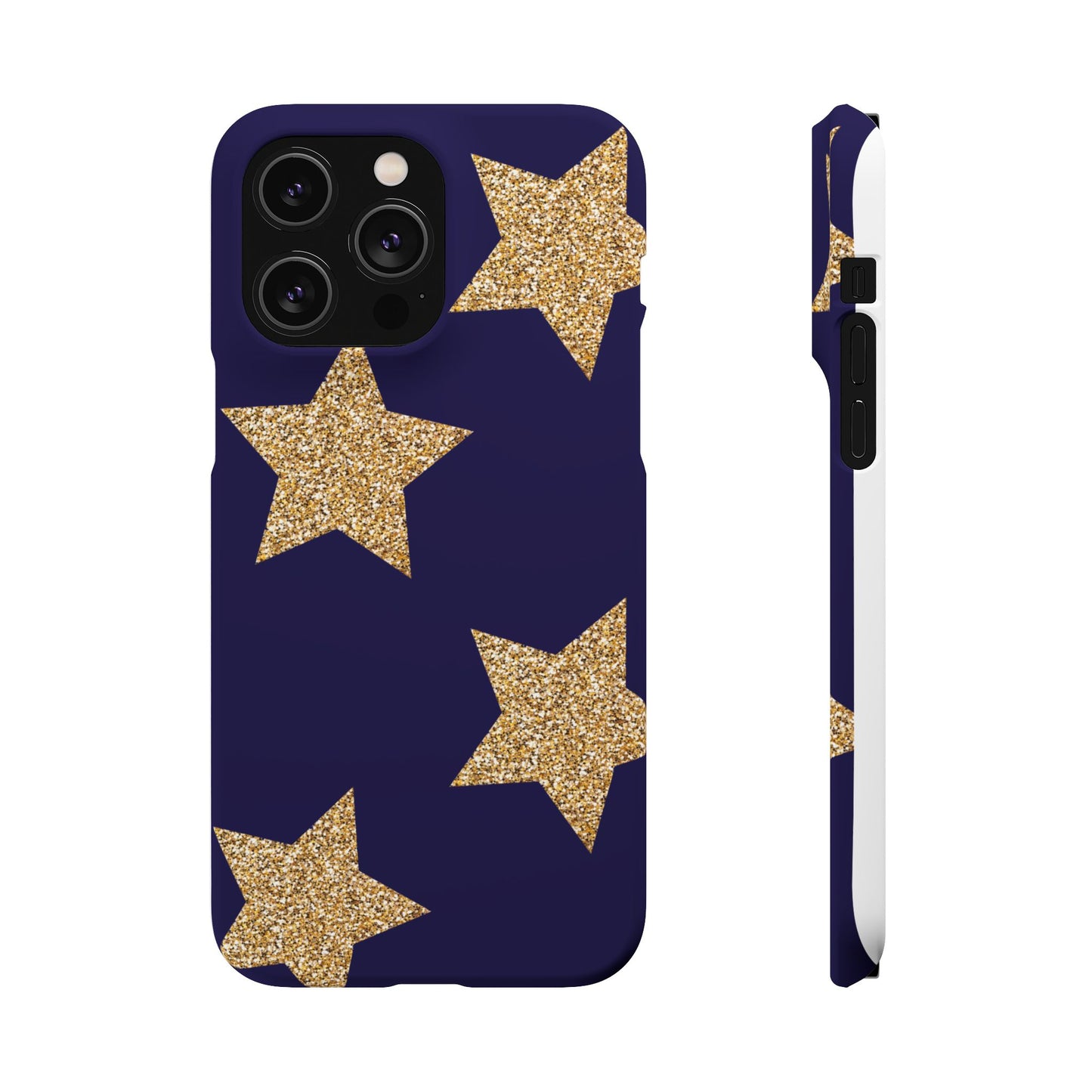 Glitter Star Phone Case – Cute & Stylish Cover, Gift for Her