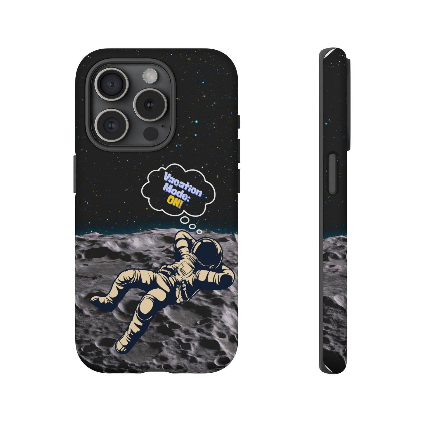 Astronaut Phone Case – Vacation Mode On, Cute Cosmic Gift