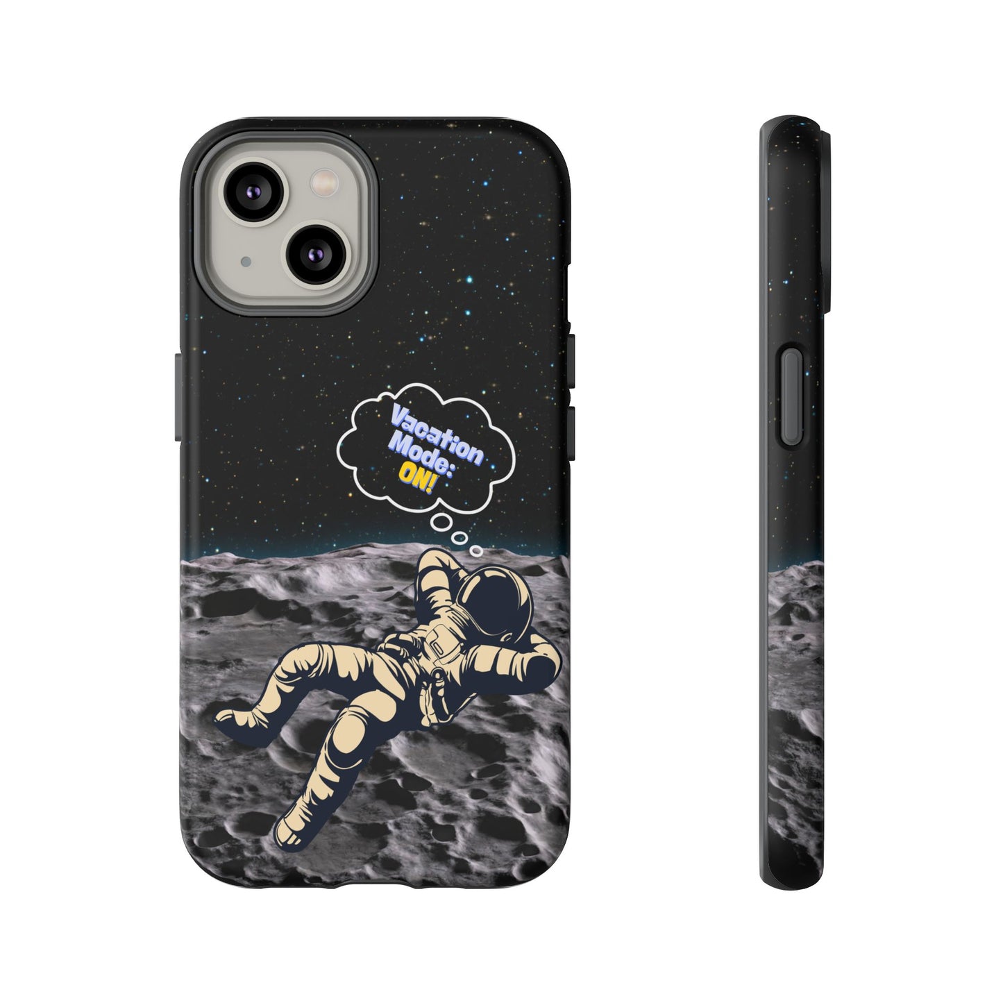 Astronaut Phone Case – Vacation Mode On, Cute Cosmic Gift