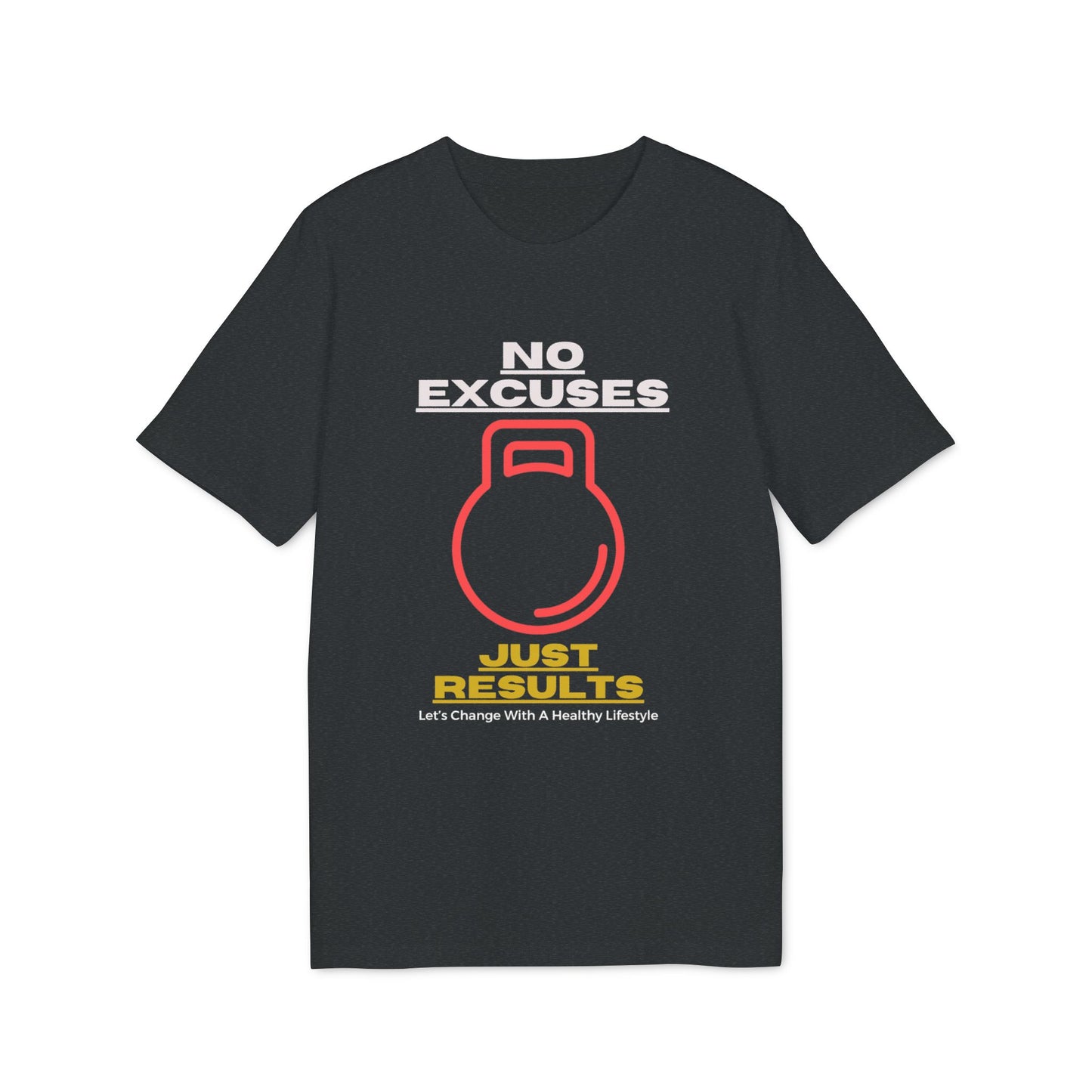 Motivational Workout T-Shirt | Unisex Gym Apparel | No Excuses Just Results