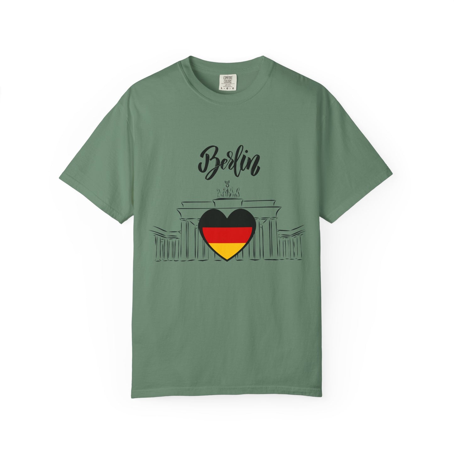 Berlin Love Unisex Graphic Tee – Travel Souvenir & Gift for Germany Lovers