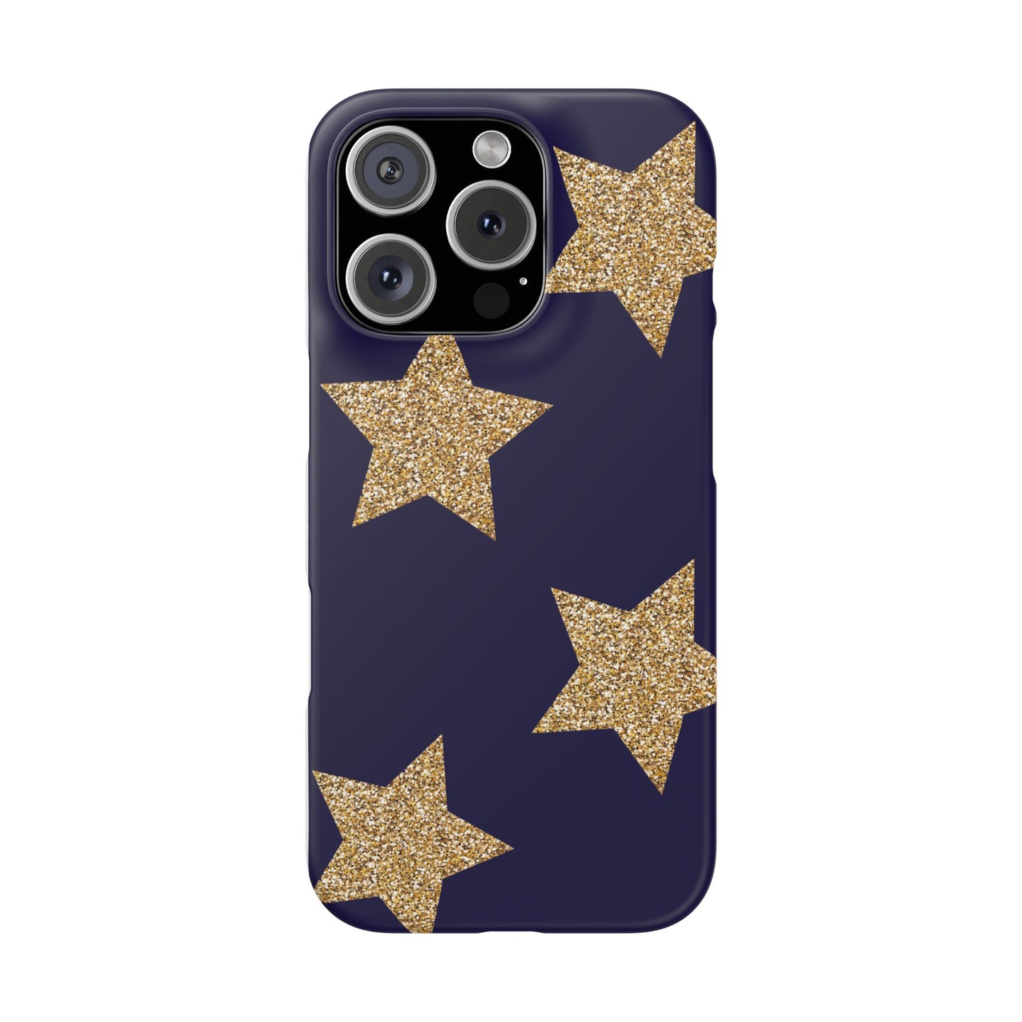 Glitter Star Phone Case – Cute & Stylish Cover, Gift for Her
