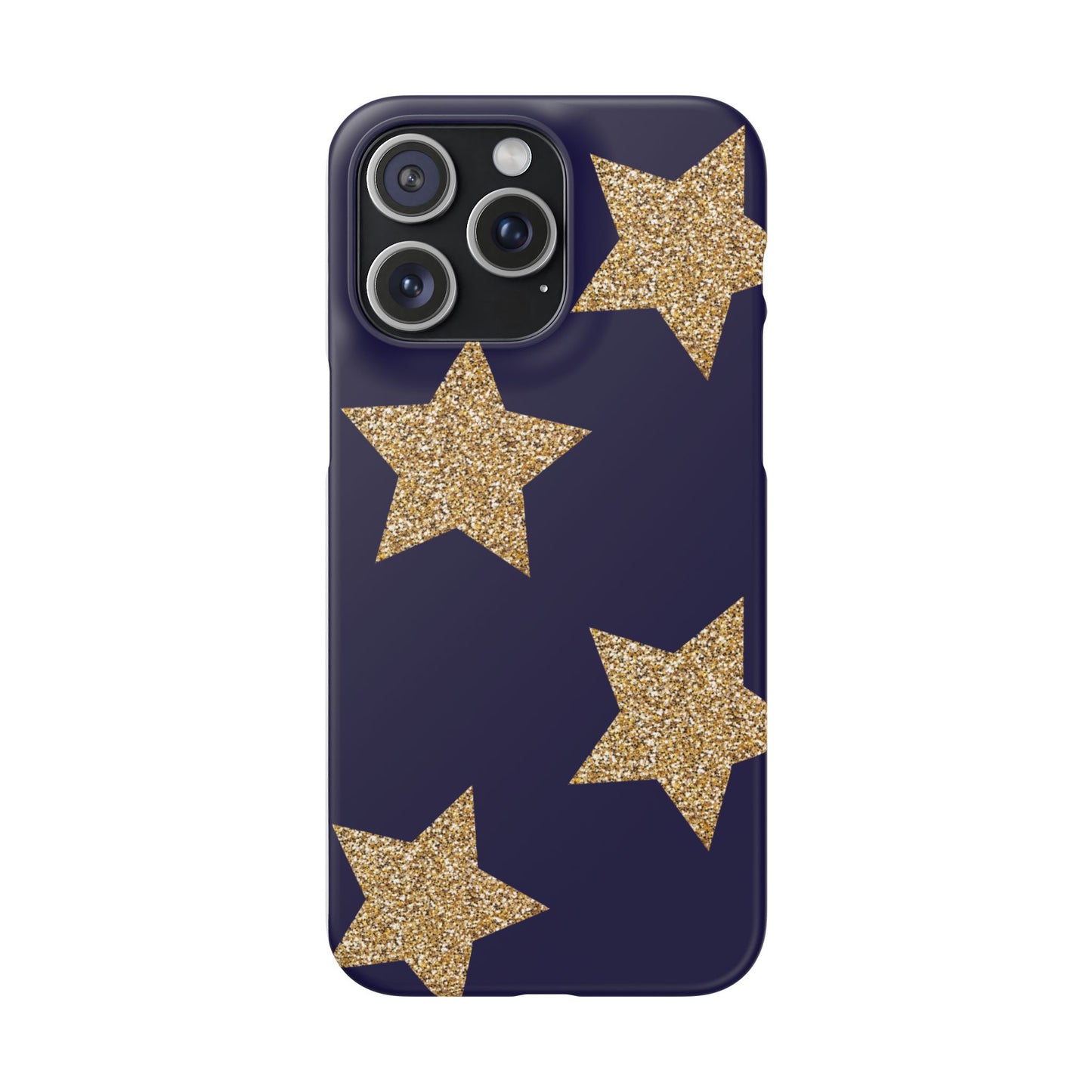 Glitter Star Phone Case – Cute & Stylish Cover, Gift for Her