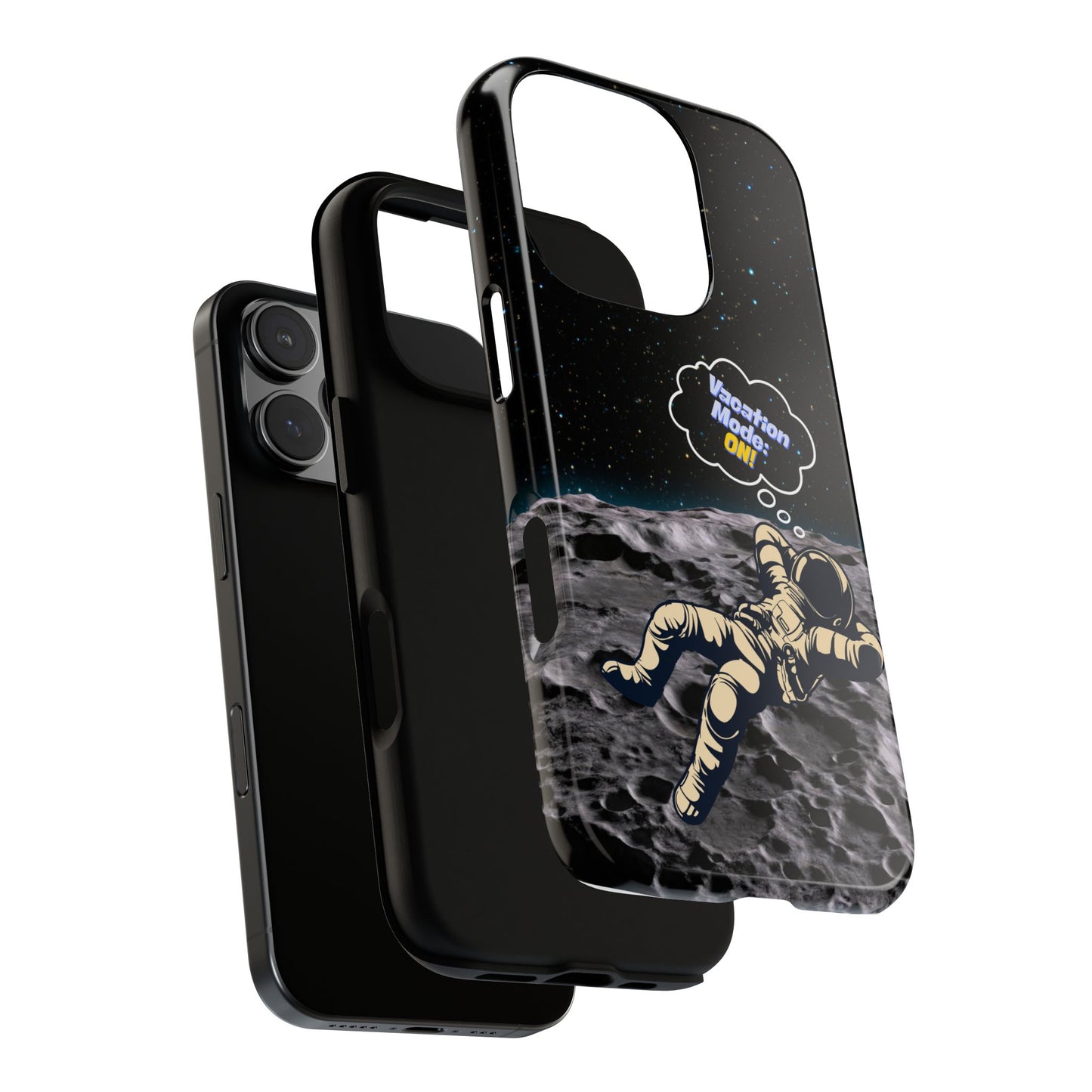 Astronaut Phone Case – Vacation Mode On, Cute Cosmic Gift