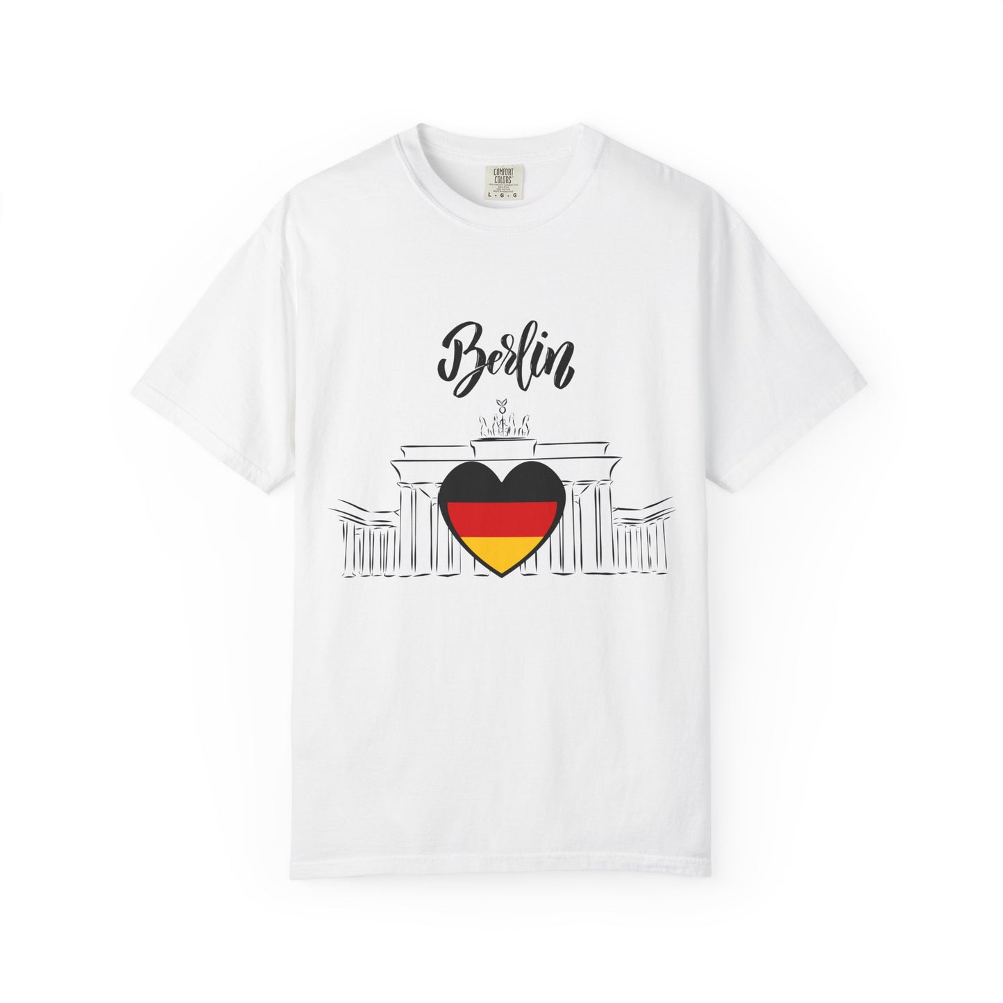Berlin Love Unisex Graphic Tee – Travel Souvenir & Gift for Germany Lovers