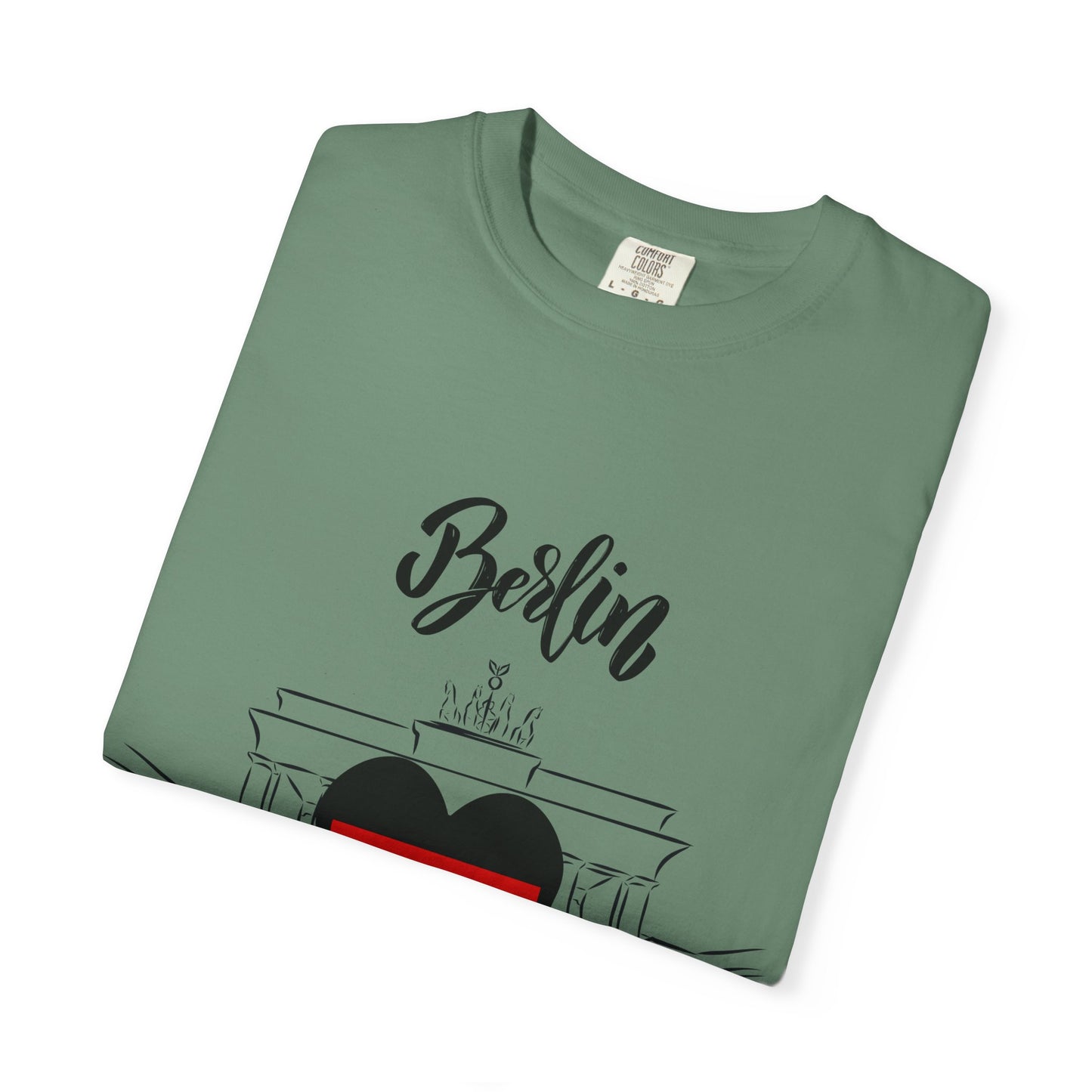 Berlin Love Unisex Graphic Tee – Travel Souvenir & Gift for Germany Lovers
