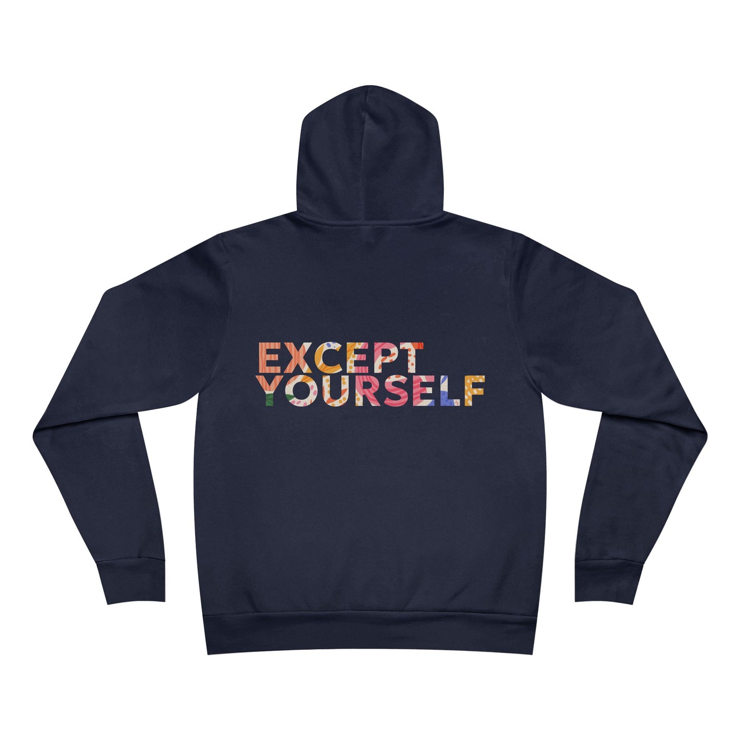 Colorful Trust No One Hoodie – Unisex Pullover, Streetwear Gift