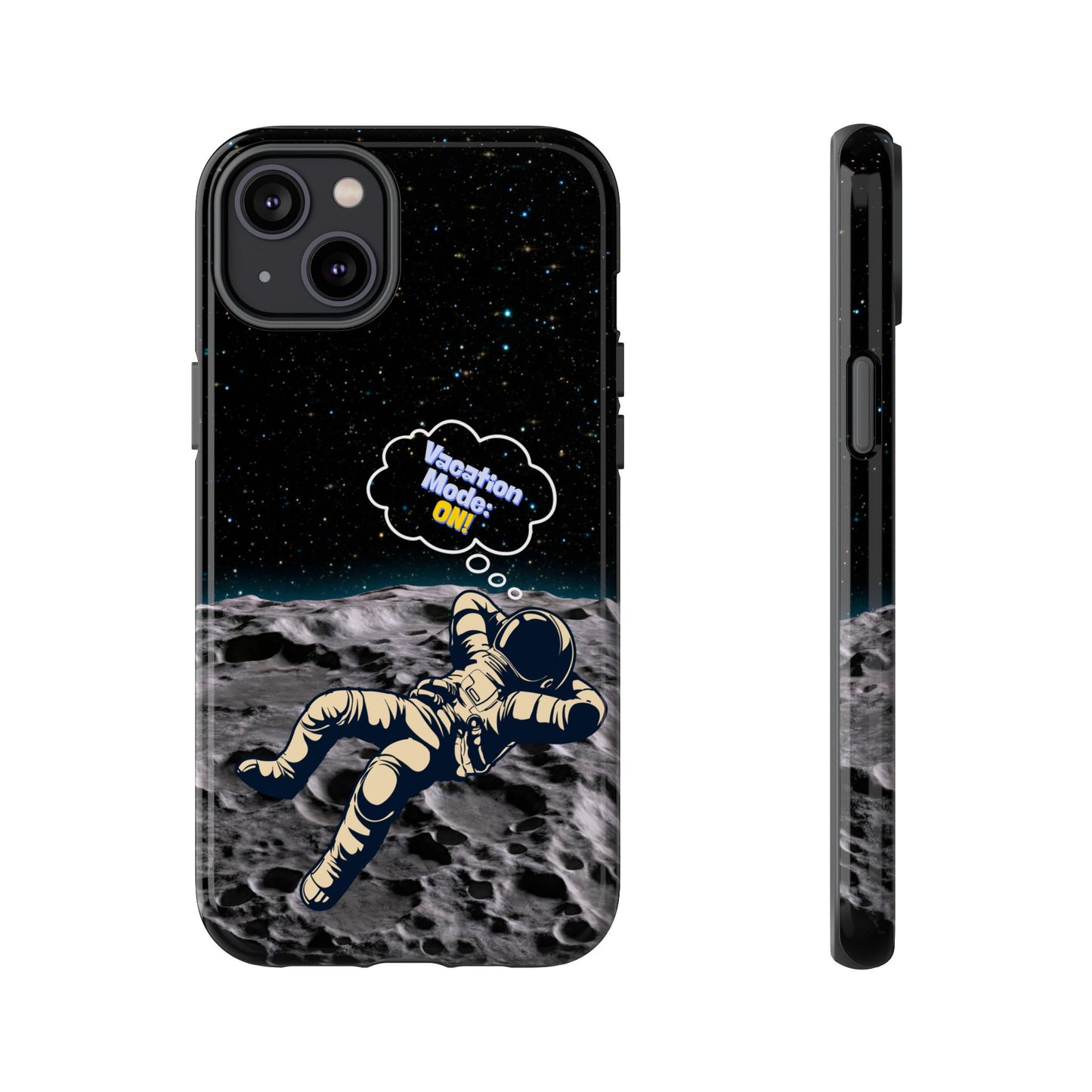 Astronaut Phone Case – Vacation Mode On, Cute Cosmic Gift