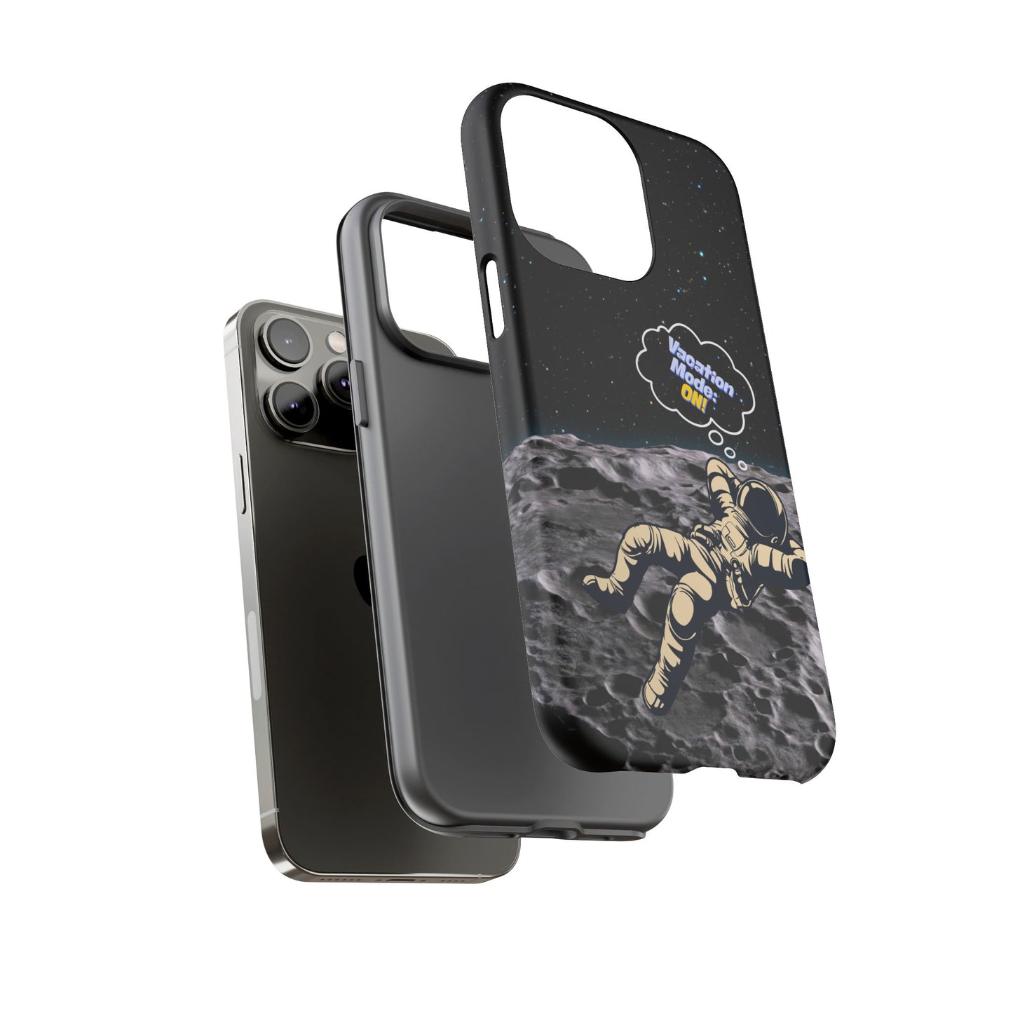 Astronaut Phone Case – Vacation Mode On, Cute Cosmic Gift