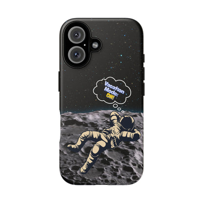 Astronaut Phone Case – Vacation Mode On, Cute Cosmic Gift