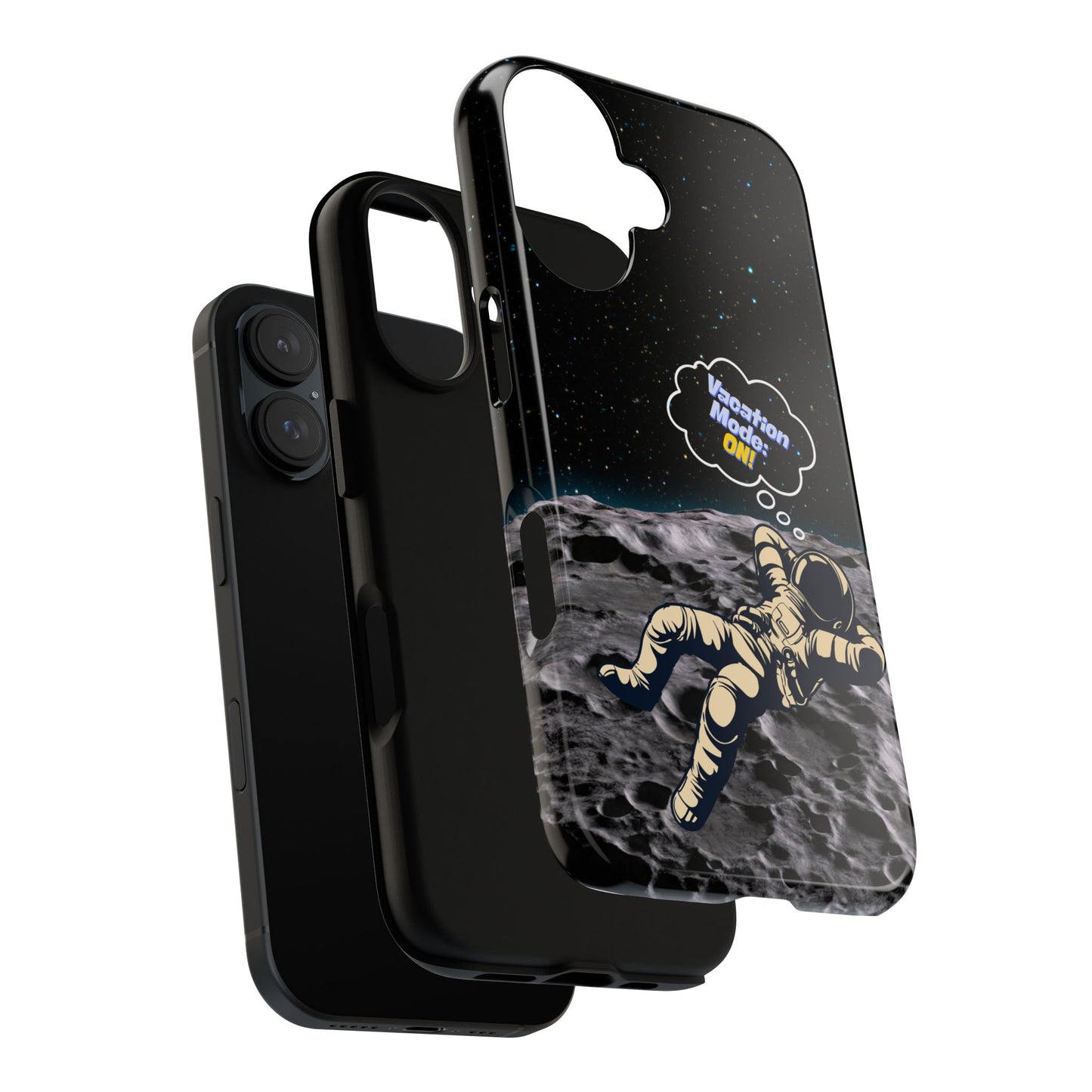 Astronaut Phone Case – Vacation Mode On, Cute Cosmic Gift