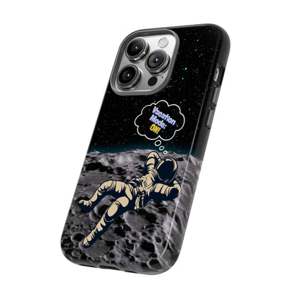 Astronaut Phone Case – Vacation Mode On, Cute Cosmic Gift