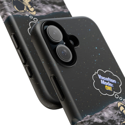 Astronaut Phone Case – Vacation Mode On, Cute Cosmic Gift