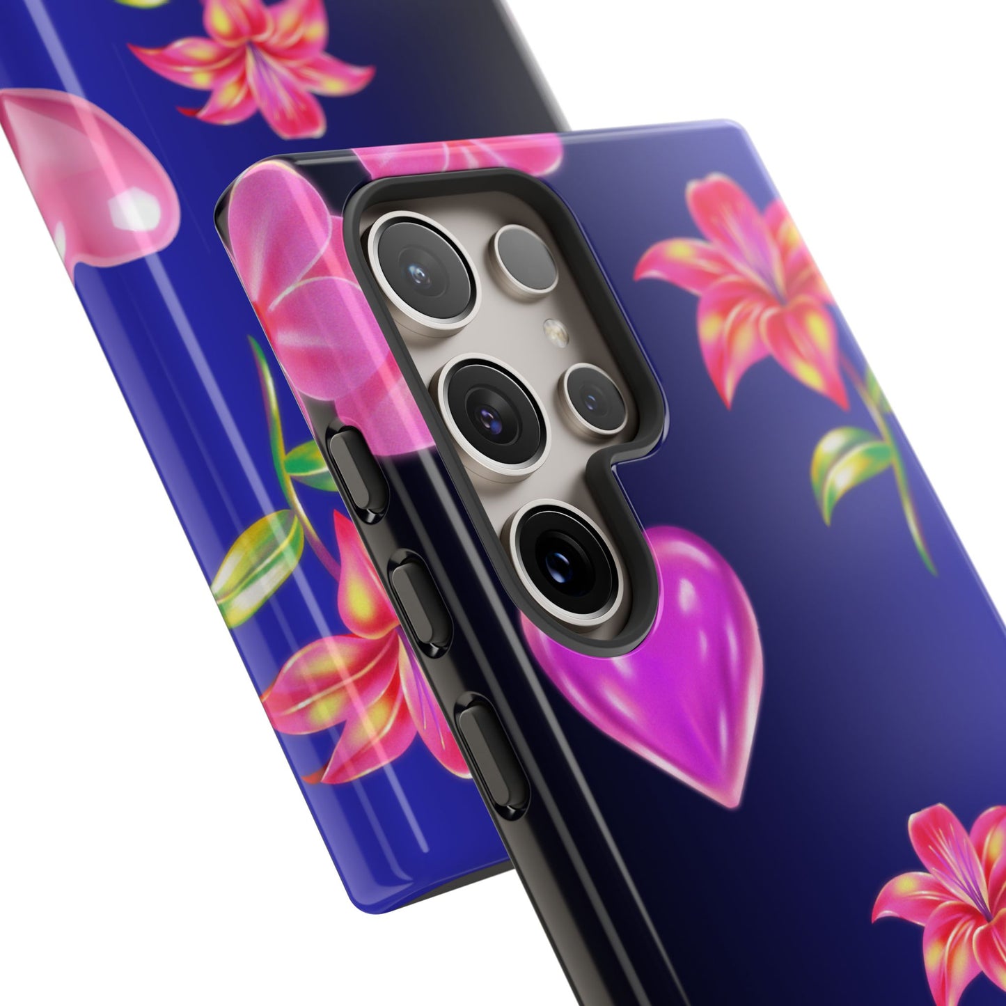 Flower Hearts Phone Case – Cute, Stylish & Protective Gift