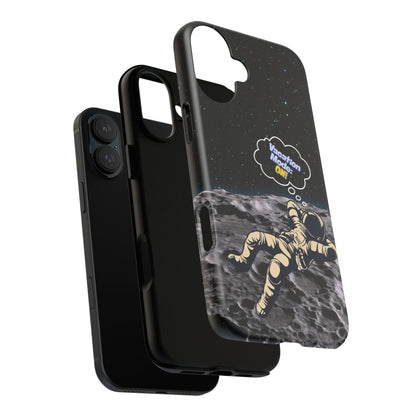 Astronaut Phone Case – Vacation Mode On, Cute Cosmic Gift