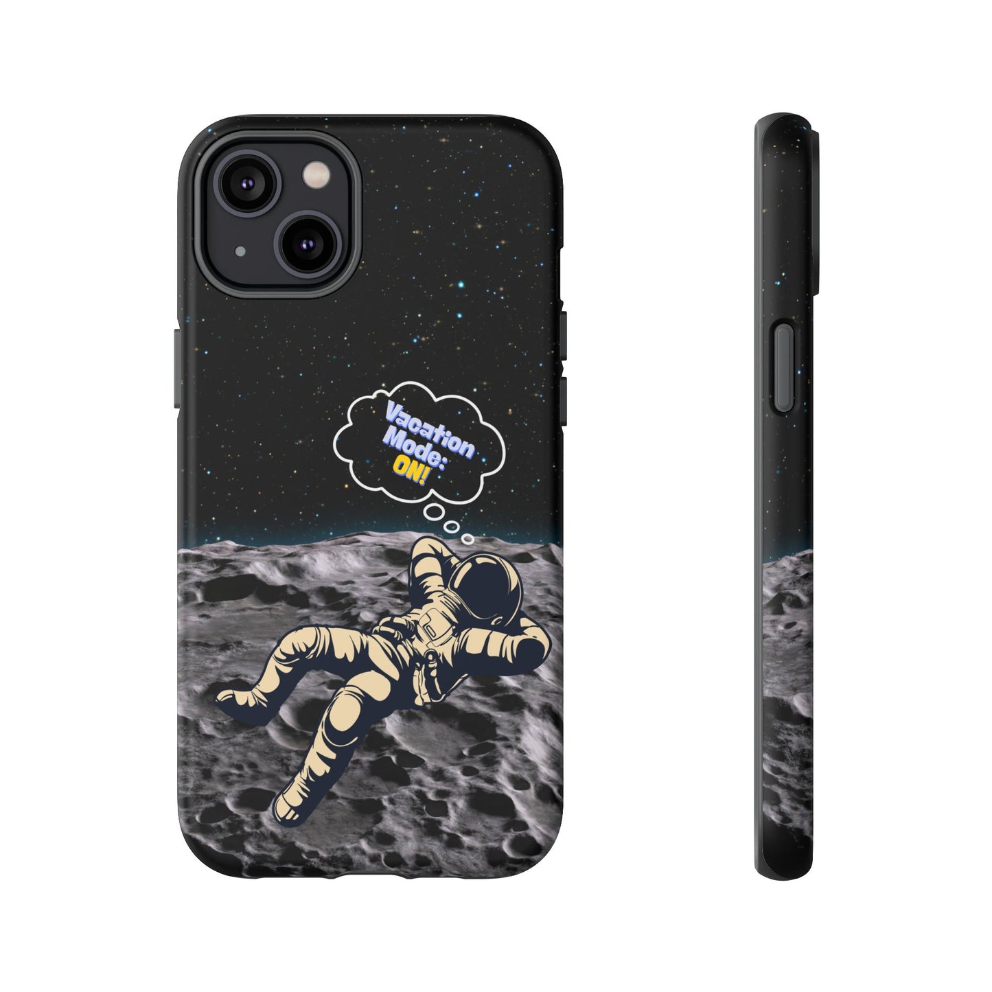Astronaut Phone Case – Vacation Mode On, Cute Cosmic Gift
