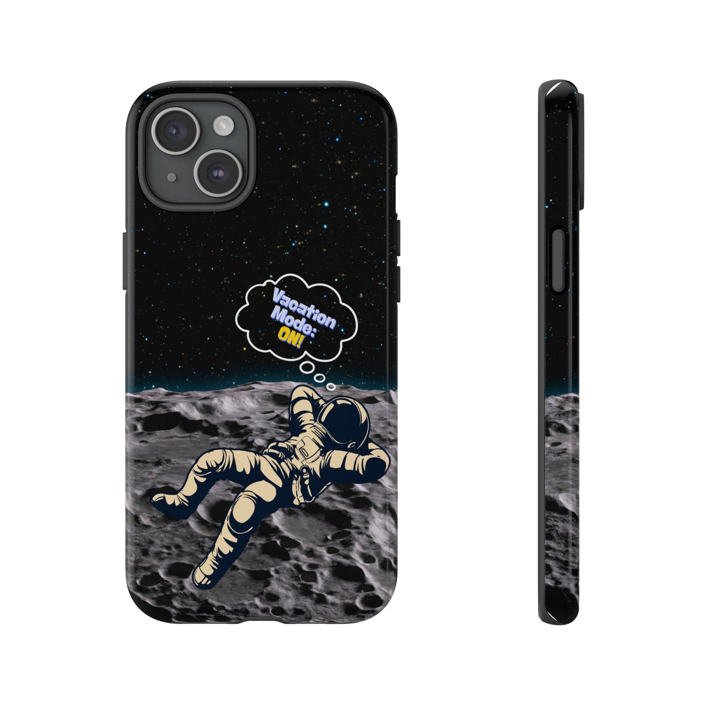 Astronaut Phone Case – Vacation Mode On, Cute Cosmic Gift