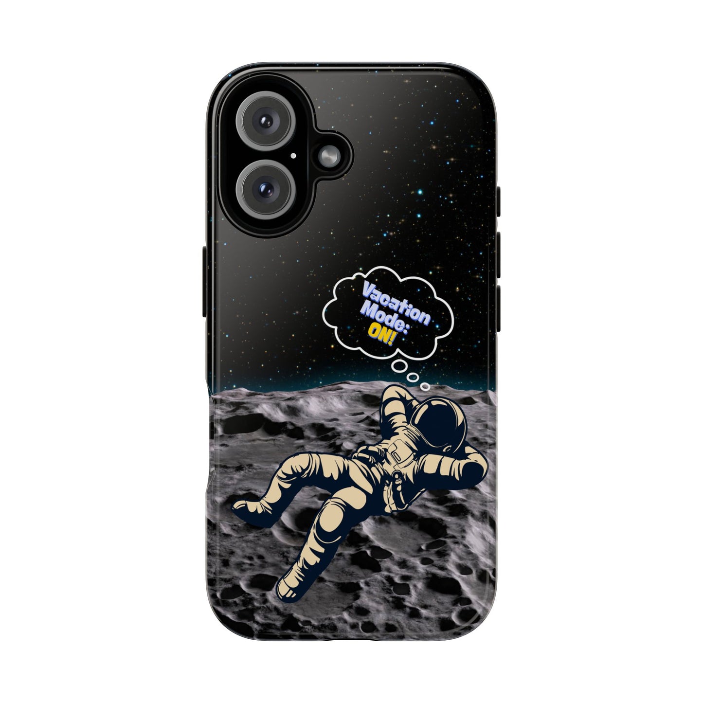 Astronaut Phone Case – Vacation Mode On, Cute Cosmic Gift