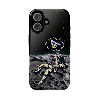 Astronaut Phone Case – Vacation Mode On, Cute Cosmic Gift