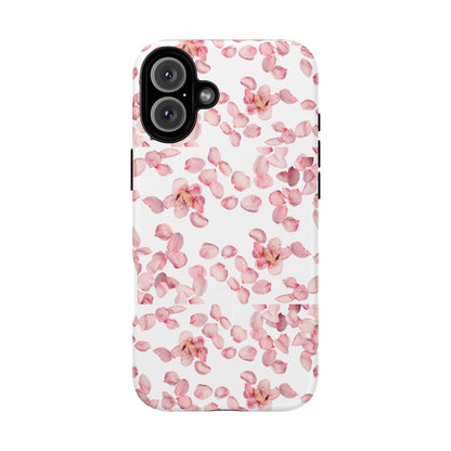 Pink Blossom Magnetic Phone Case – Floral Protective Cover, Cute & Trendy Gift for Her
