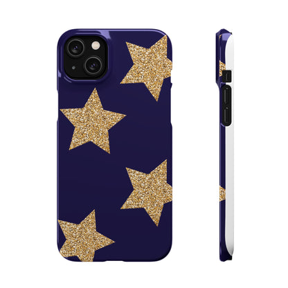 Glitter Star Phone Case – Cute & Stylish Cover, Gift for Her