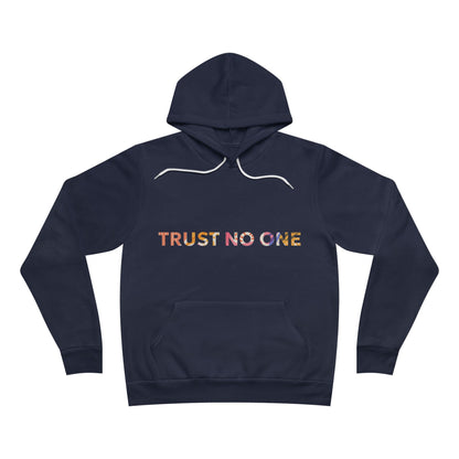 Colorful Trust No One Hoodie – Unisex Pullover, Streetwear Gift