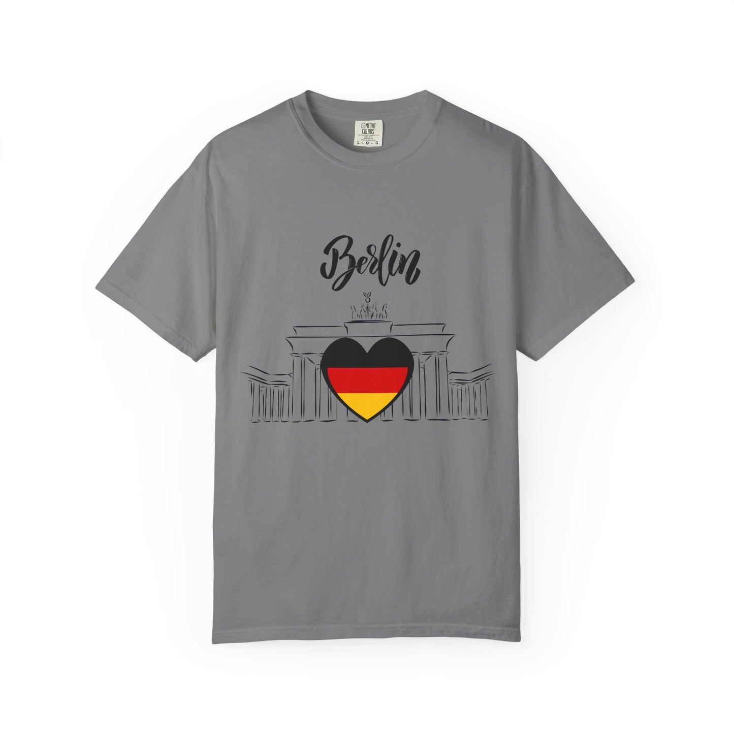 Berlin Love Unisex Graphic Tee – Travel Souvenir & Gift for Germany Lovers