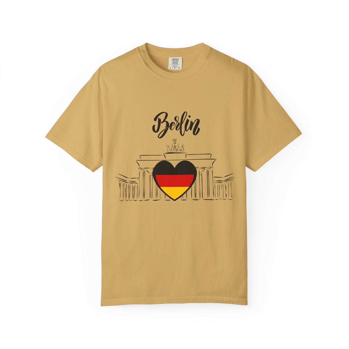 Berlin Love Unisex Graphic Tee – Travel Souvenir & Gift for Germany Lovers