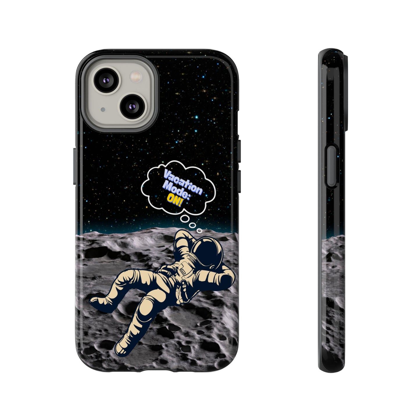 Astronaut Phone Case – Vacation Mode On, Cute Cosmic Gift