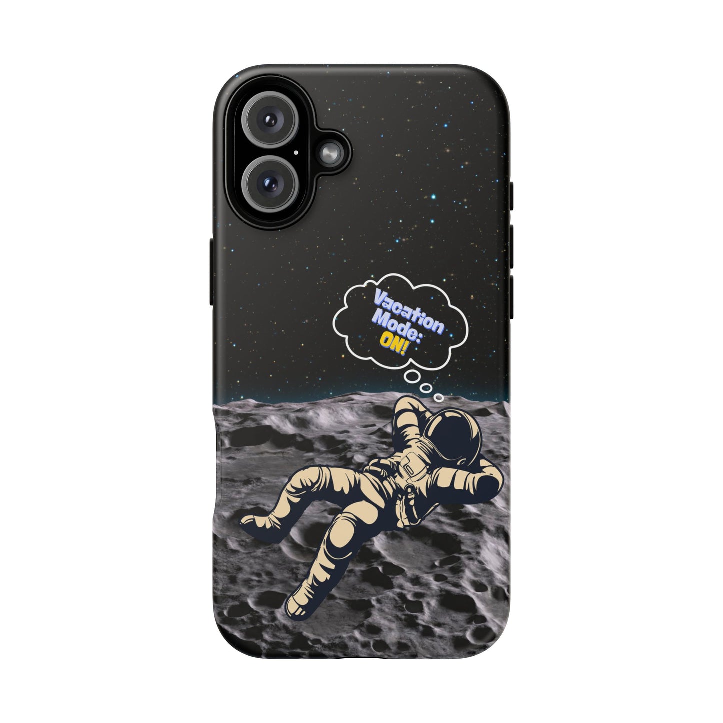 Astronaut Phone Case – Vacation Mode On, Cute Cosmic Gift