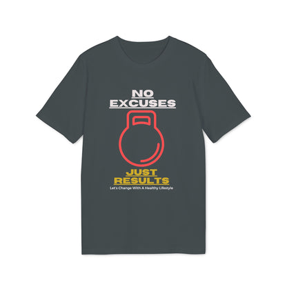 Motivational Workout T-Shirt | Unisex Gym Apparel | No Excuses Just Results