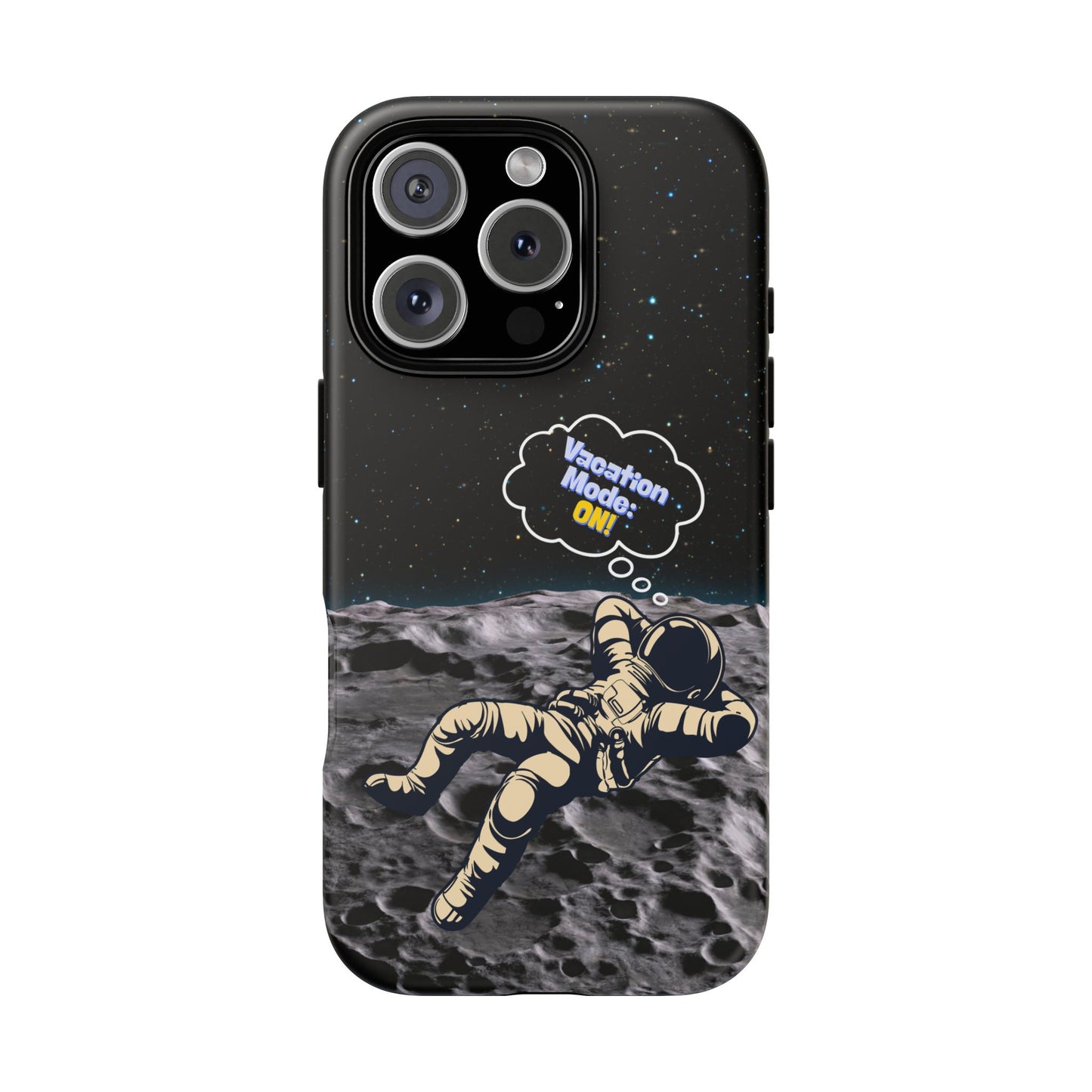 Astronaut Phone Case – Vacation Mode On, Cute Cosmic Gift