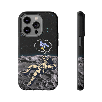 Astronaut Phone Case – Vacation Mode On, Cute Cosmic Gift