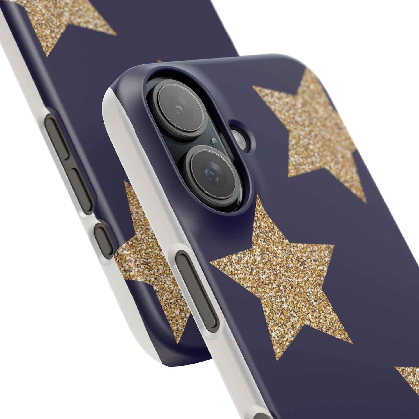 Glitter Star Phone Case – Cute & Stylish Cover, Gift for Her